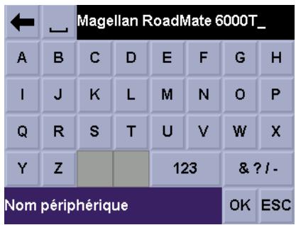 MAGELLAN ROADMATE 6000T - Comment utiliser les réglages bluetooth - 5