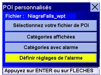 MAGELLAN ROADMATE 6000T - Chapitre 8 : options de navigation - 3
