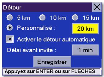 MAGELLAN ROADMATE 6000T - Sélectionnez options détour. - 2