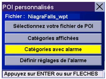 MAGELLAN ROADMATE 6000T - Chapitre 8 : options de navigation - 1