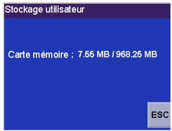 MAGELLAN ROADMATE 6000T - Stockage utilisateurs - 1