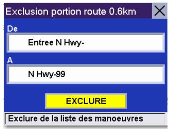MAGELLAN ROADMATE 6000T - Explorer une manœuvre de l'itinéraire calculé - 2