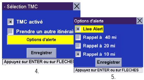 MAGELLAN ROADMATE 6000T - Mode alerte seule - 1