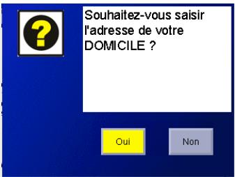 MAGELLAN ROADMATE 6000T - Entrer votre adresse personnelle et calculer un itinéraire vers votre domicile - 1
