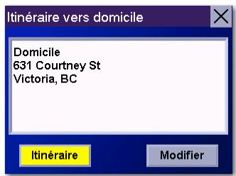 MAGELLAN ROADMATE 6000T - Chapitre 7: sélectionner des destinations - 1