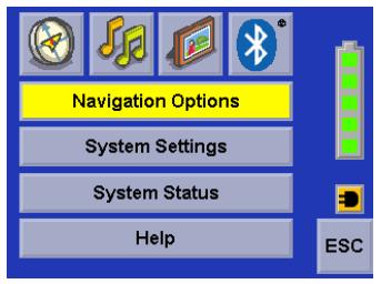 MAGELLAN ROADMATE 6000T - Chapitre 8 : options de navigation - 1
