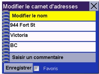 MAGELLAN ROADMATE 6000T - Chapitre 7: sélectionner des destinations - 4