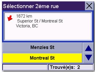 MAGELLAN ROADMATE 6000T - Recherche par province - 1