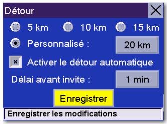 MAGELLAN ROADMATE 6000T - Sélectionnez options détour. - 5