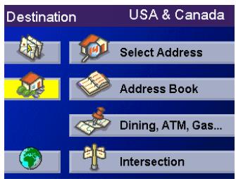 MAGELLAN ROADMATE 860T - Entering and Routing to Your Home Address - 1