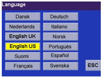 MAGELLAN ROADMATE 860T - Language - 1