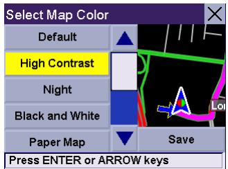 MAGELLAN ROADMATE 860T - Chapter 8: Navigation Options - 5