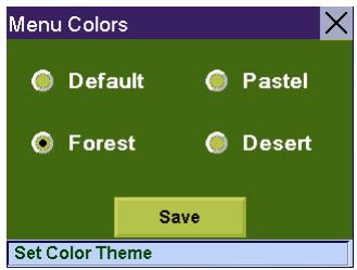 MAGELLAN ROADMATE 860T - Menu Colors - 4
