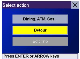 MAGELLAN 6000 - Finding a Detour Along Your Route - 1