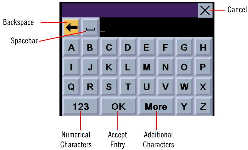 MAGELLAN 6000 - Inputting Text Characters - 1