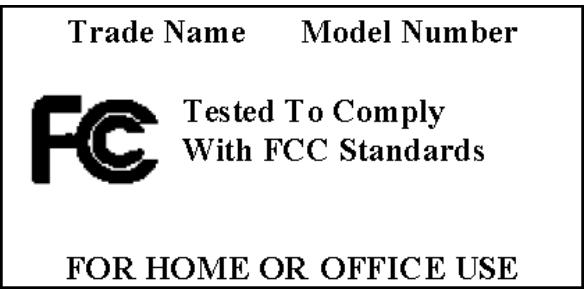 MAGELLAN 6000 - FCC Radiation Exposure Statement: - 1