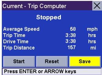 MAGELLAN 6000 - Saving the Current Trip Report - 3