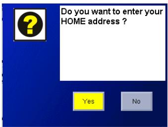 MAGELLAN 6000 - Entering and Routing to Your Home Address - 1