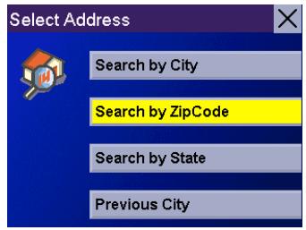 MAGELLAN 6000 - Search by Zip Code - 1