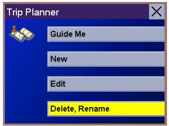 MAGELLAN 6000 - Delete and Rename - 1