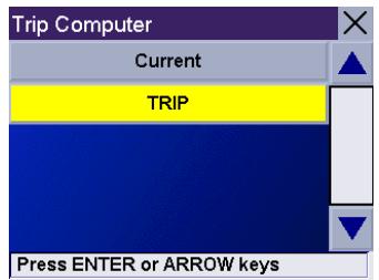 MAGELLAN 6000 - Deleting a Trip Report - 1