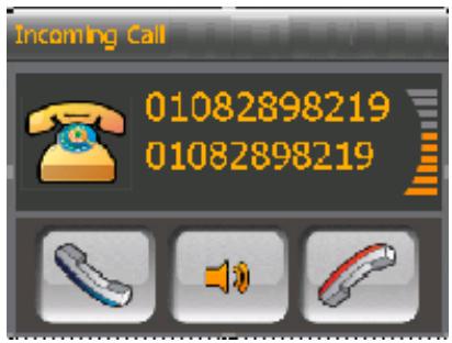 MAGELLAN 6000 - Incoming call - 1