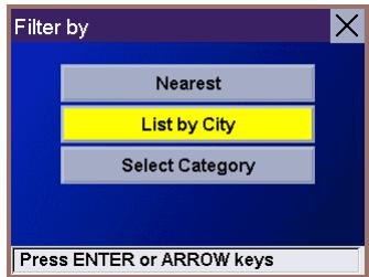 MAGELLAN 6000 - List By City - 1