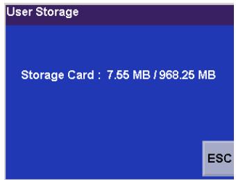 MAGELLAN 6000 - User Storage - 1