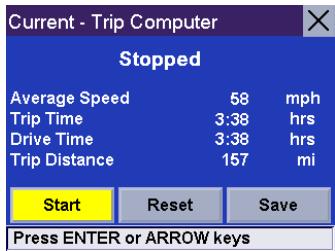 MAGELLAN 6000 - Saving the Current Trip Report - 2