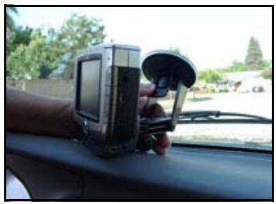 MAGELLAN 6000 - Installing the Windshield Mount - 3