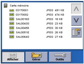 MAGELLAN CROSSOVERGPS - Sélectionnez lister fichiers - 3
