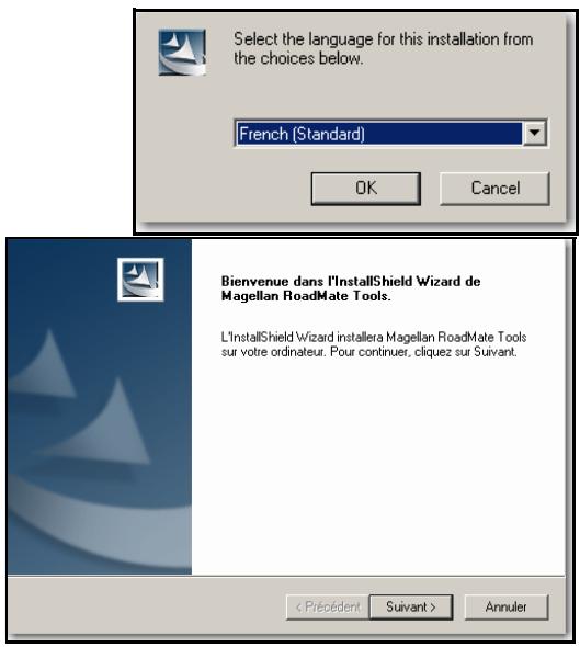 MAGELLAN CROSSOVERGPS - Installer le logiciel - 1