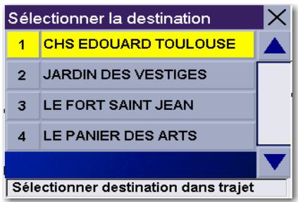 MAGELLAN CROSSOVERGPS - Activer un trajet à plusieurs destinations - 1