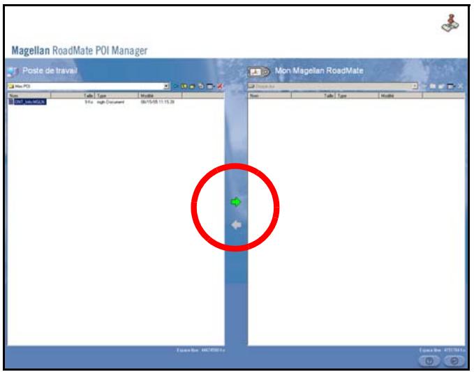 MAGELLAN CROSSOVERGPS - Ouvrir un fichier de POI - 1
