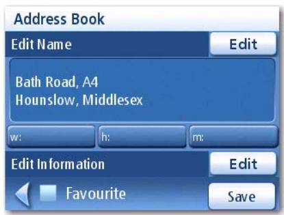 MAGELLAN ROADMATE 1215 - Saving Your Current Location to Your Address Book - 1
