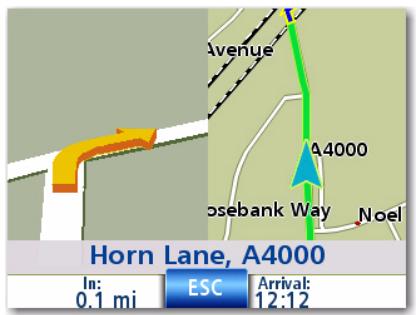 MAGELLAN ROADMATE 1215 - Setting Split Screen (TrueViewTM) Options - 2