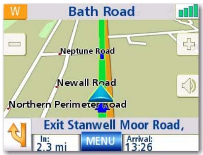 MAGELLAN ROADMATE 1215 - List of Directions - 1