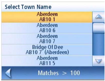 MAGELLAN ROADMATE 1215 - Enter Post Code: - 1