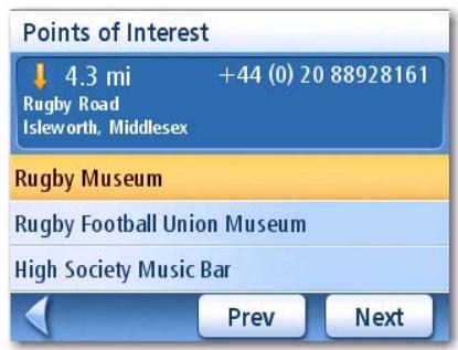 MAGELLAN ROADMATE 1215 - Categories and Subcategories - 7