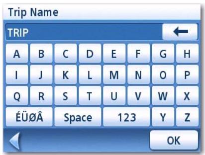 MAGELLAN ROADMATE 1215 - Creating a Trip - 2