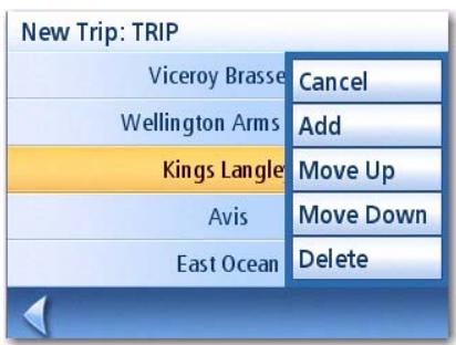 MAGELLAN ROADMATE 1215 - Starting a Trip - 4