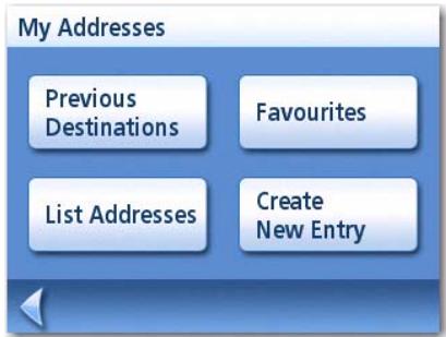 MAGELLAN ROADMATE 1215 - My Addresses - 2