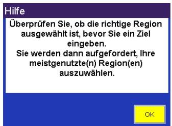 MAGELLAN ROADMATE 300 - Aufrufen von Regionen - 3