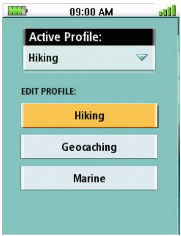 MAGELLAN TRITON 300 - Map Page - 1