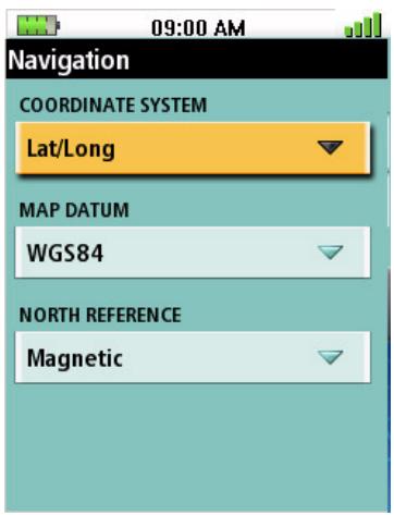 MAGELLAN TRITON 300 - Customizing Navigation Settings - 1