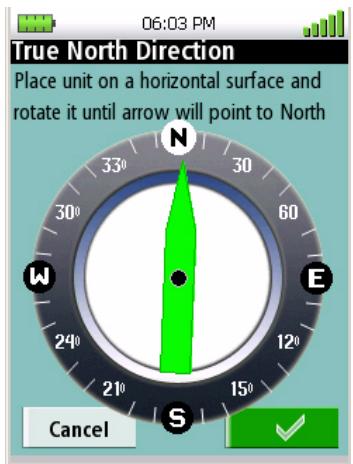 MAGELLAN TRITON 400 - The Altimeter / Barometer Screen (Magellan Triton 500) - 2