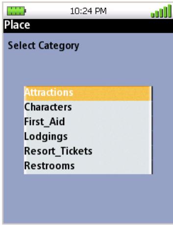 MAGELLAN TRITON 500 - Searching for a Place Waypoint (Detail Map) - 1