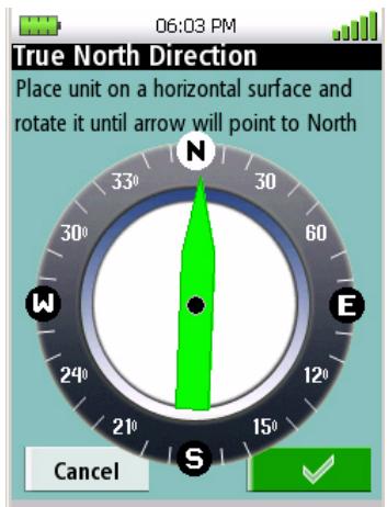 MAGELLAN TRITON 500 - The Altimeter / Barometer Screen (Magellan Triton 500) - 2