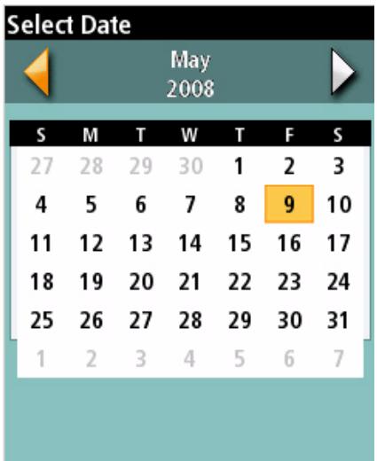 MAGELLAN TRITON 500 - Date Entry - 1