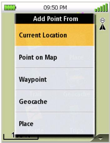 MAGELLAN TRITON 500 - Creating a Multileg Route - 1